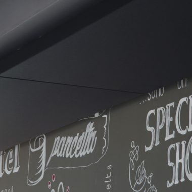 Panelli fonoassorbenti soffitto Caruso Acoustic