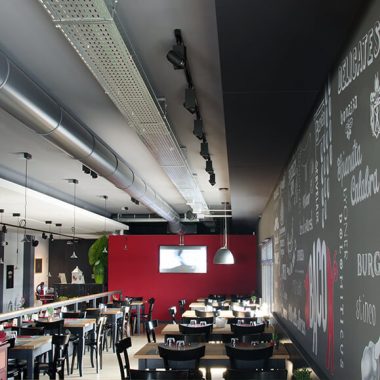 Riqualificazione Acustica ristorante Becher Caruso Acoustic