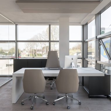 Private company – uffici open space pannelli fonoassorbenti 02