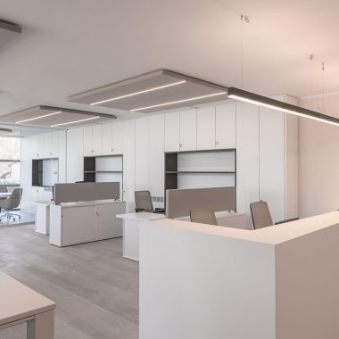 Private company – uffici open space pannelli fonoassorbenti 08