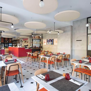 Pannelli Caruso Acoustic per Ristorante Geromino 04