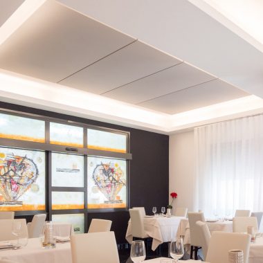 Pannelli fonoassorbenti Caruso Acoustic Ristorante Castagnara 02