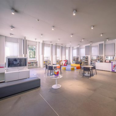 Centro culturale Pertini – pannelli fonoassorbenti Caruso Acoustic-10